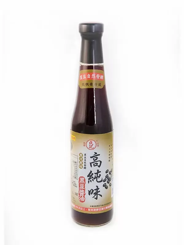 高純味黑豆醬油