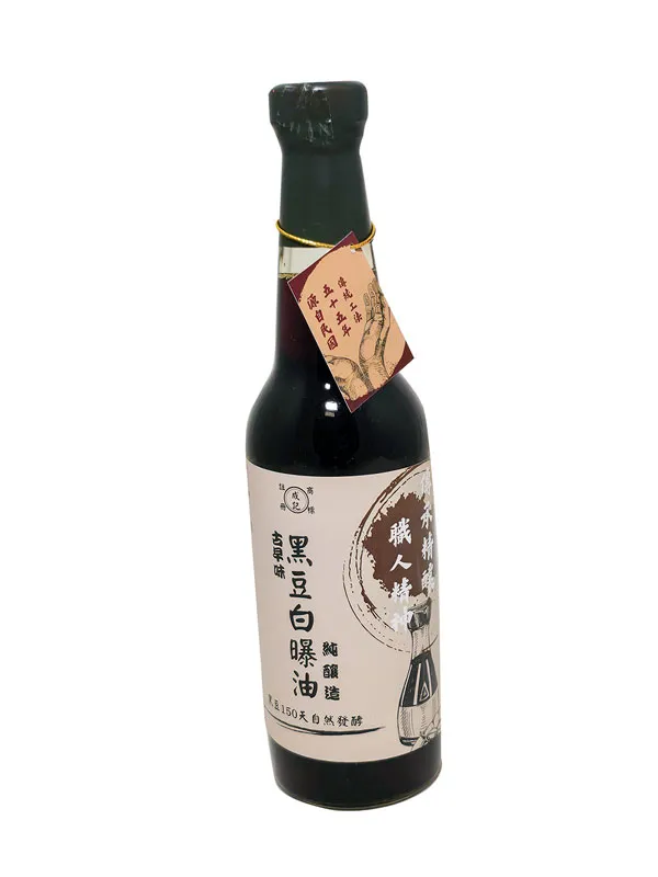 古早味黑豆白曝油純釀造